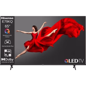 טלויזיה חכמה 65″ Hisense 4K QLED 65E79KQ הייסנס